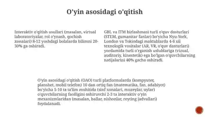 Interaktiv o'qitish usullari 3