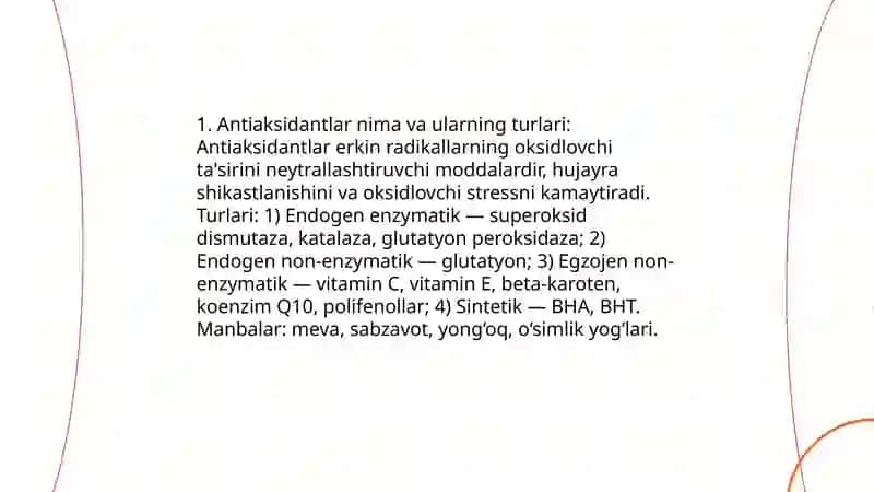 Antiaksidantlar 3