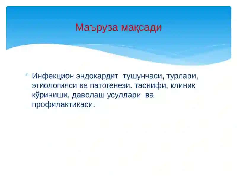 Инфекцион эндокардит 3