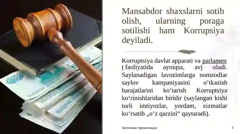 Korrupsiya 3