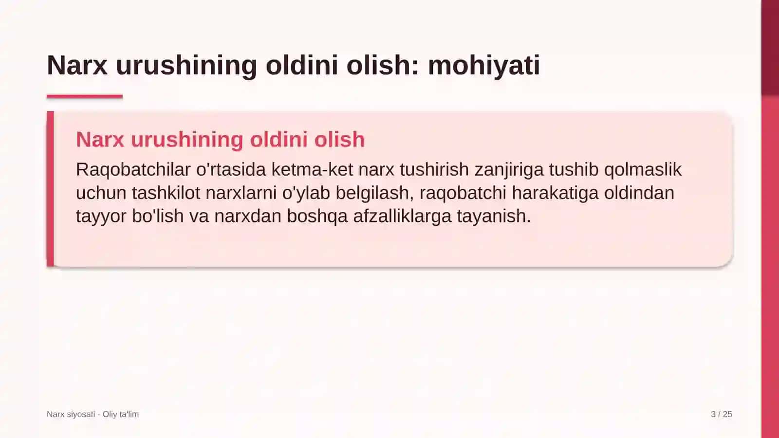 Dehqon bozorlarida narx urushining oldini olish 3