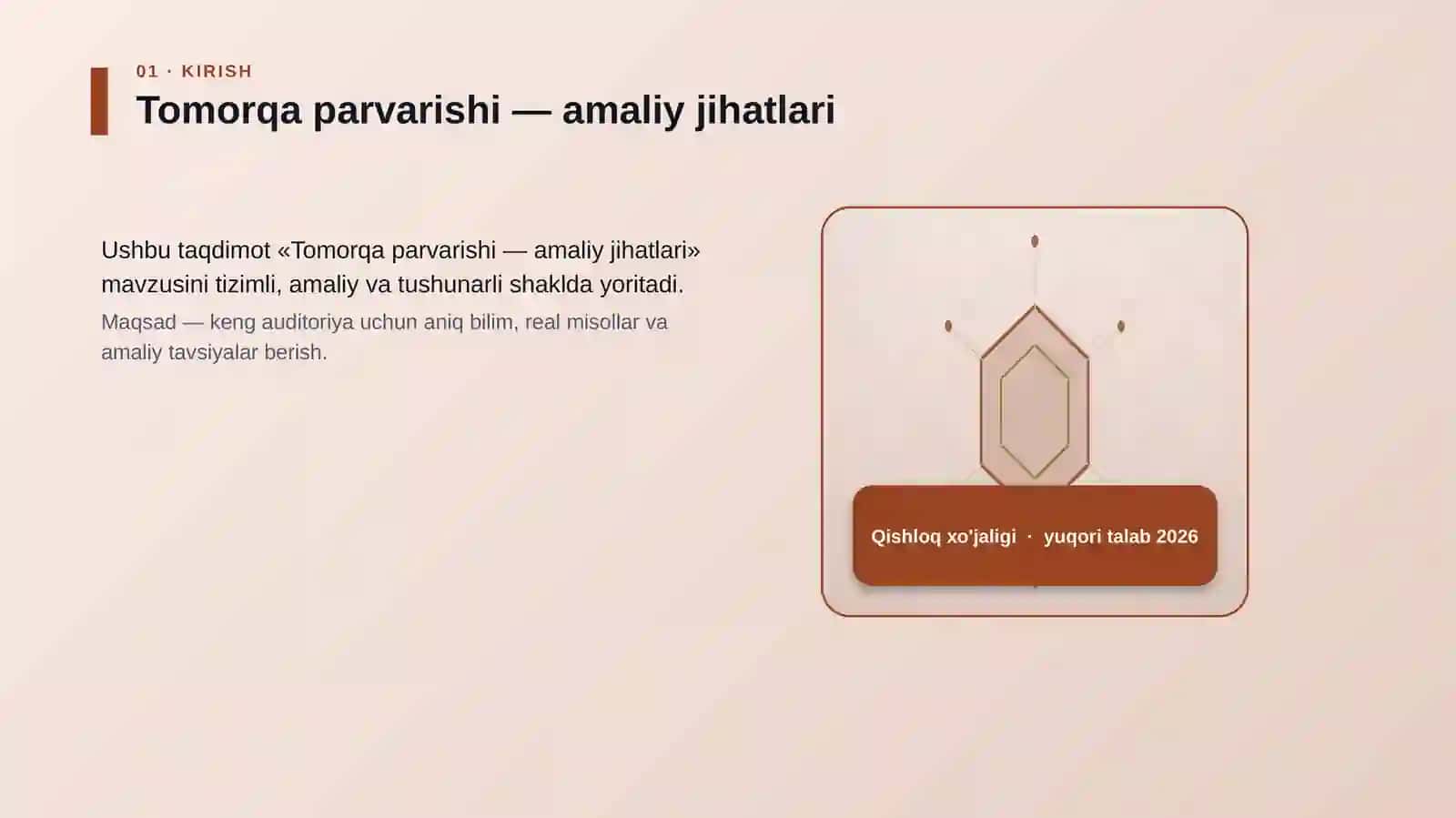 Tomorqa parvarishi — amaliy jihatlari 3