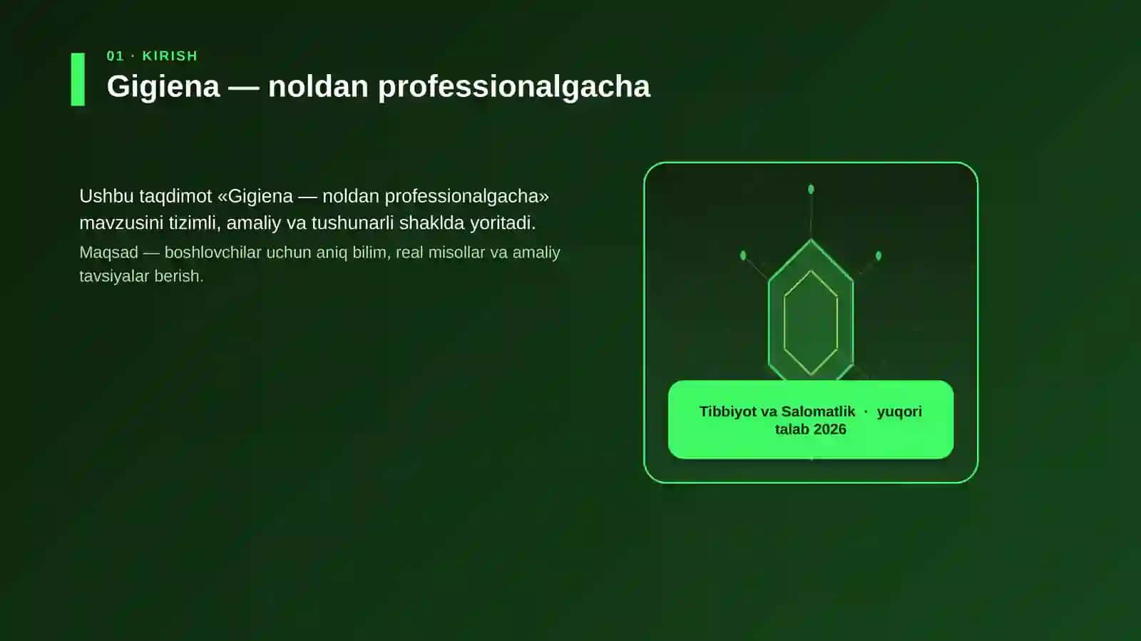 Gigiena — noldan professionalgacha 3