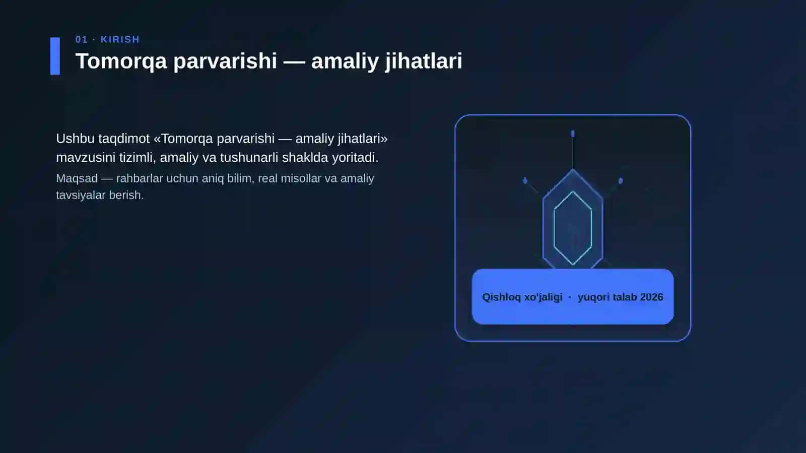 Tomorqa parvarishi — amaliy jihatlari 3