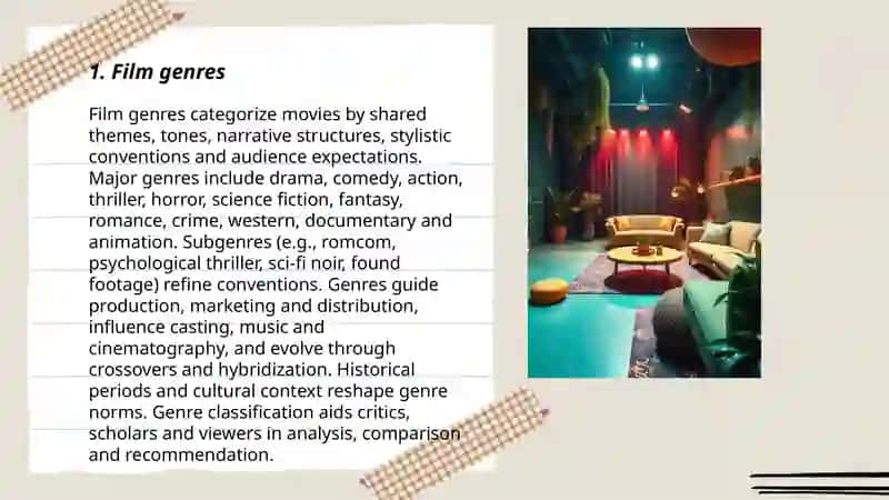 Film genres 3