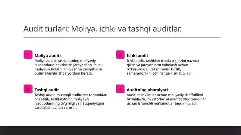 Auditning turlari va shakllari 3