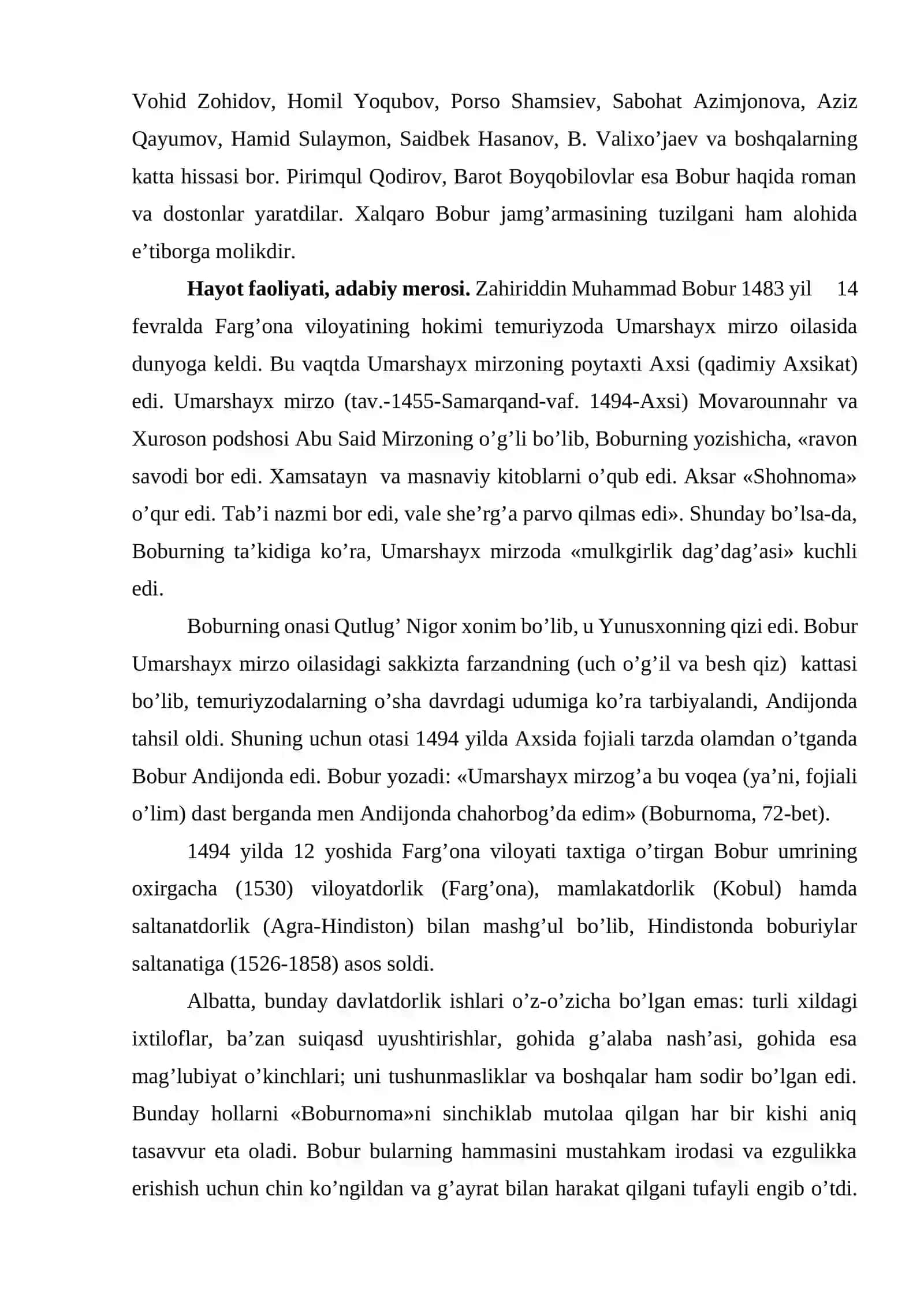 Boburshunoslik tariхi 3