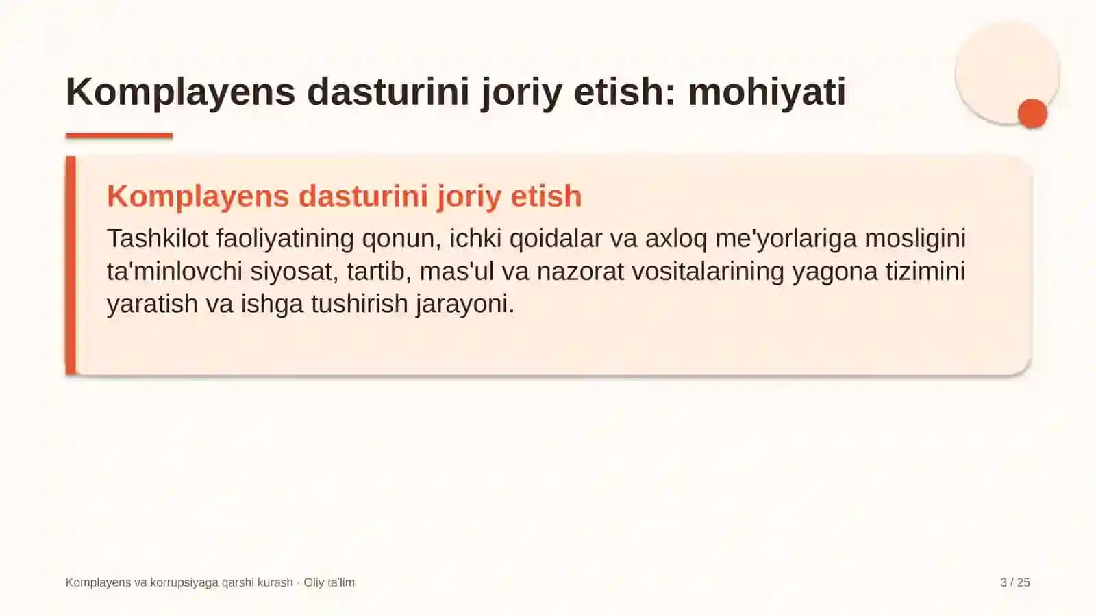 Kinoteatrlarda komplayens dasturini joriy etish 3