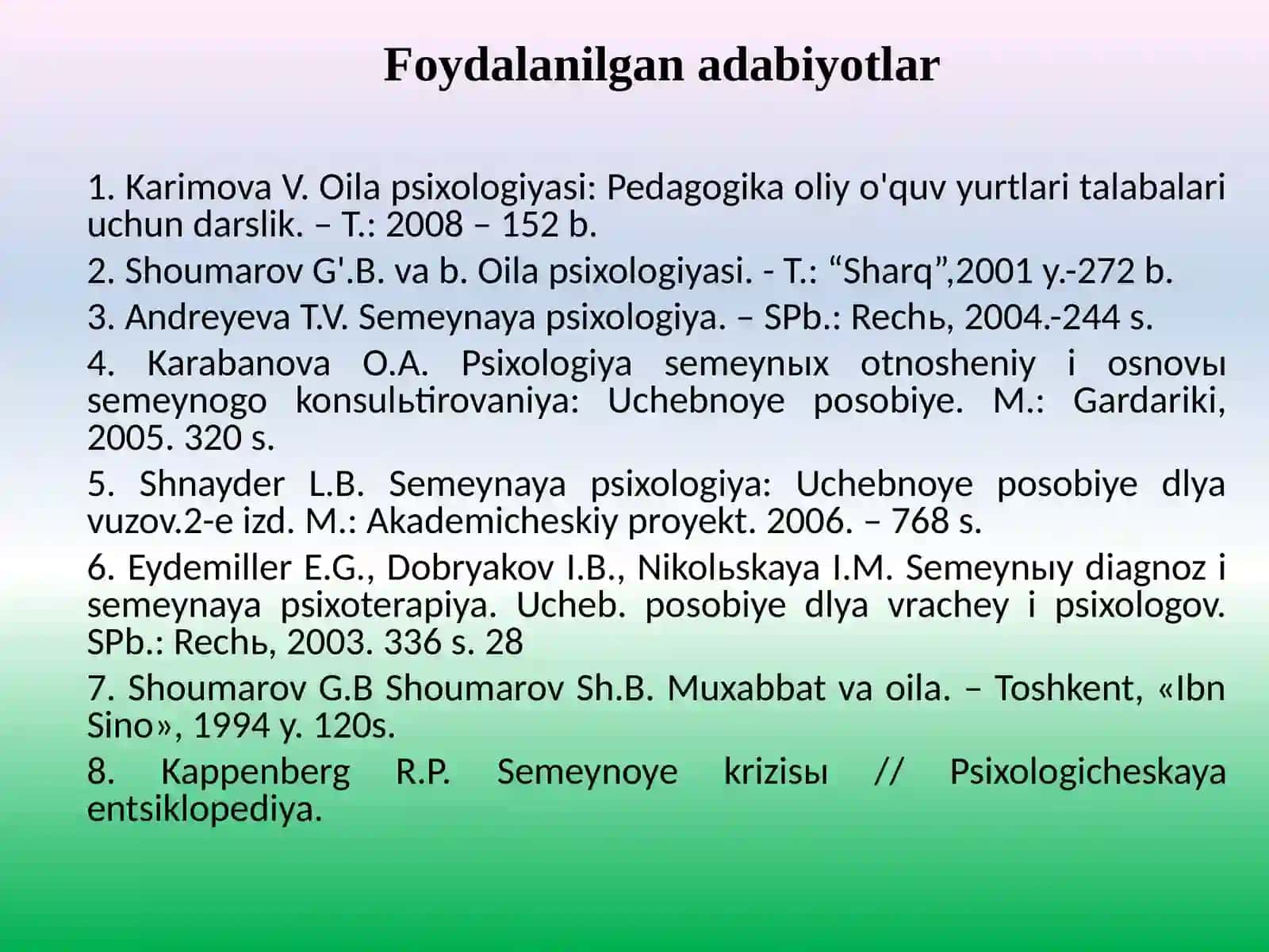 Oila psixologiyasi 3