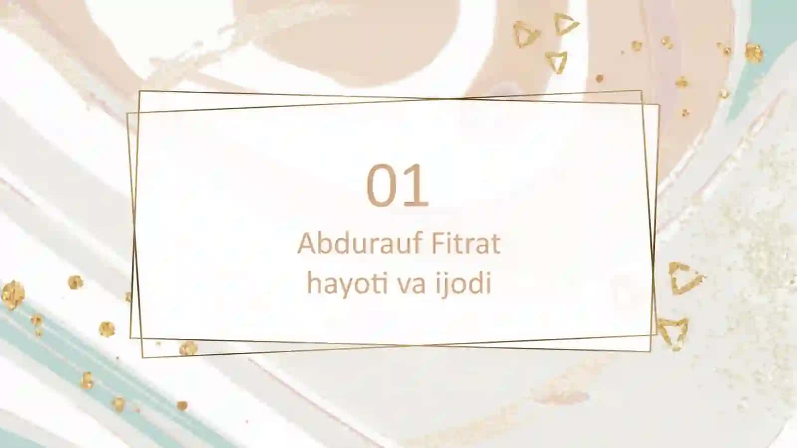 Abdurauf Fitratning “Adabiyot qoidalari” risolasi 3