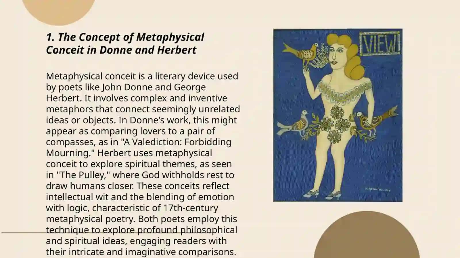 Metaphysical Poetry:John Donne and George Herbert 3