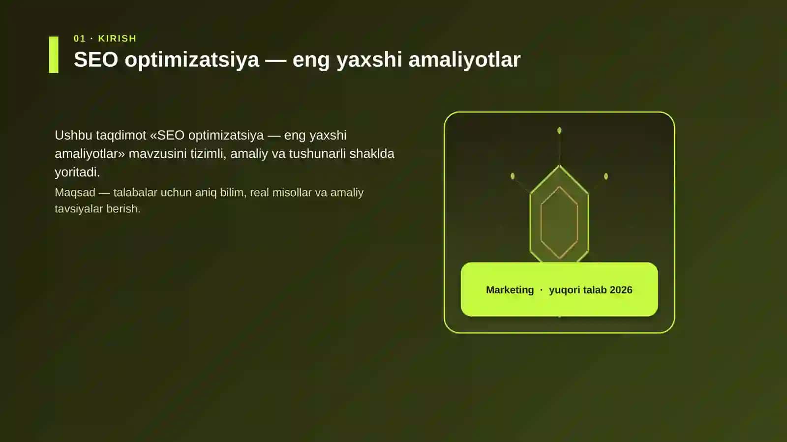 SEO optimizatsiya — eng yaxshi amaliyotlar 3