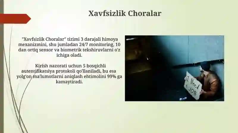 Xavfsizlik Choralar 3