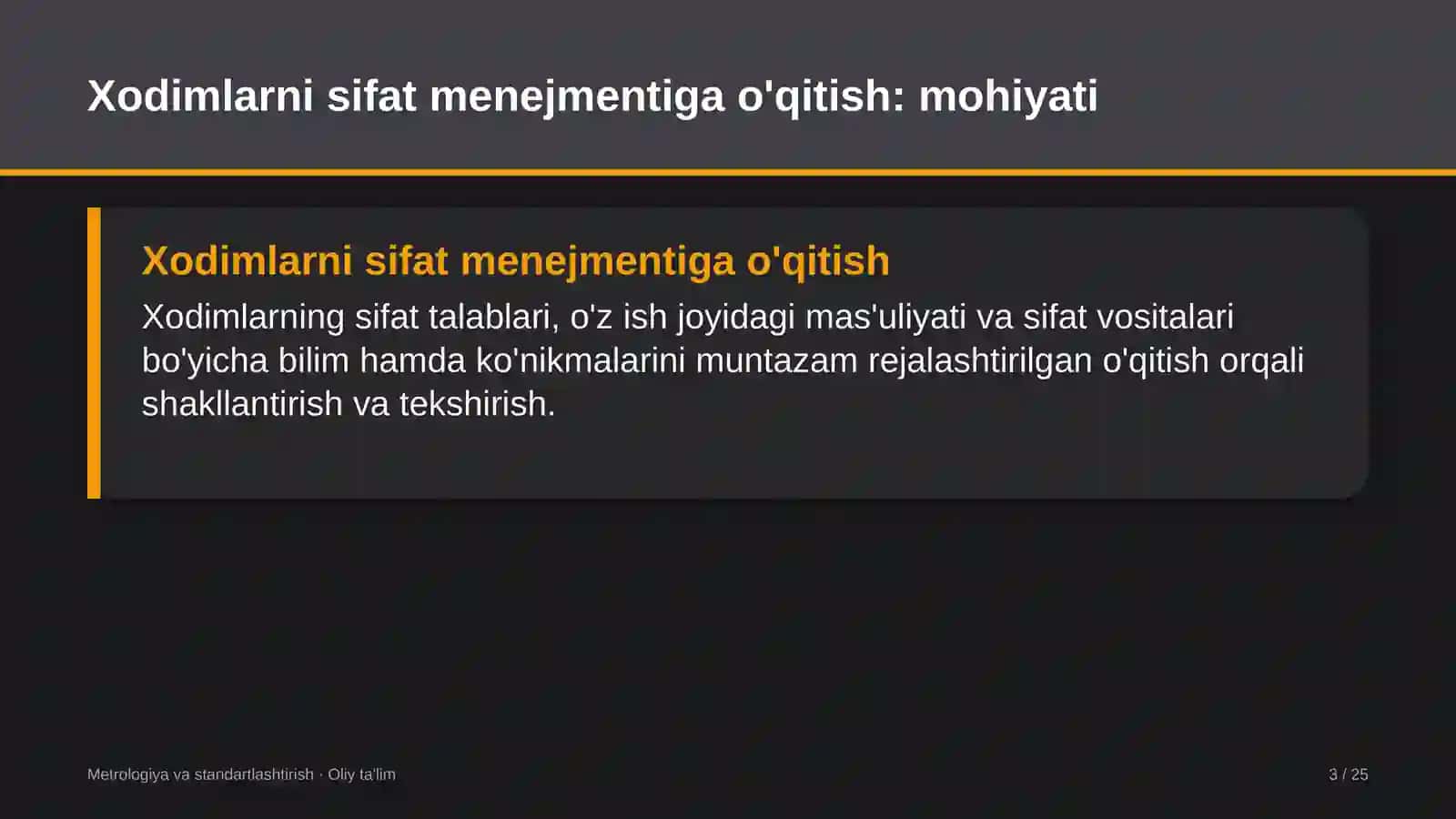 prokuratura organlarida xodimlarni sifat menejmenti bo'yicha o'qitish 5226 3
