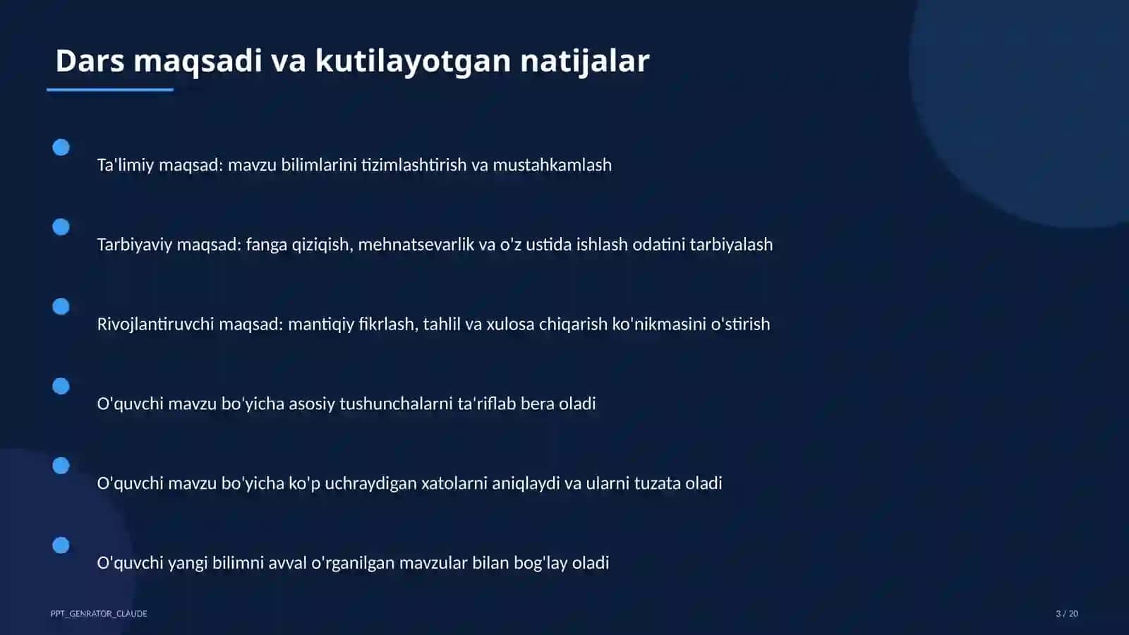 Yog'ochga ishlov berish asoslari (5-sinf) 3