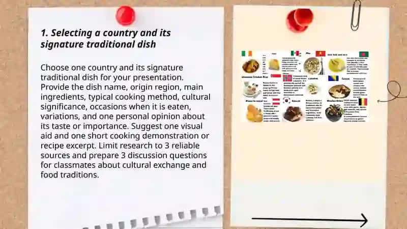 Traditional Dishes Presentation 3