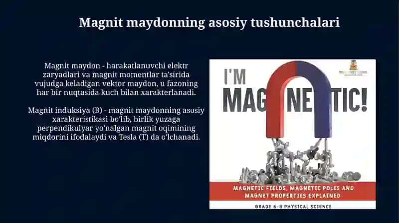 Magnit maydon xossalari 3