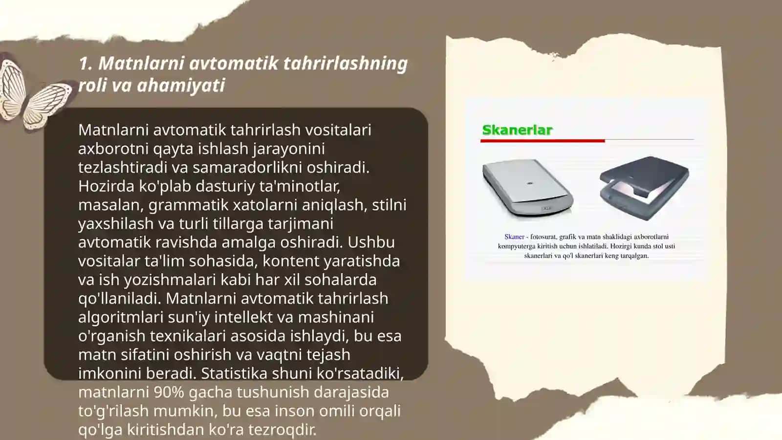 Matnlarni avtomatik tahrirlash 3