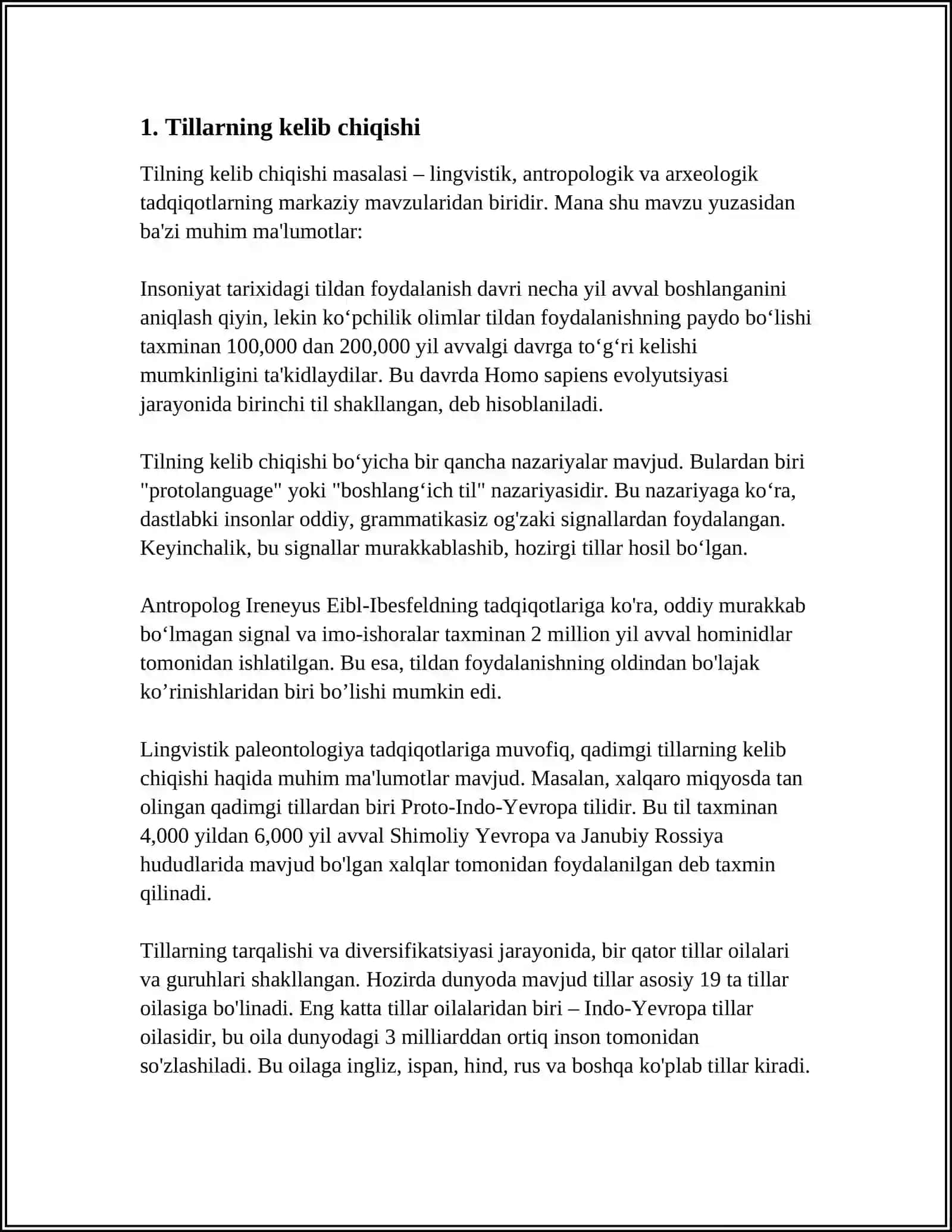 TILLAR OILALARI 3