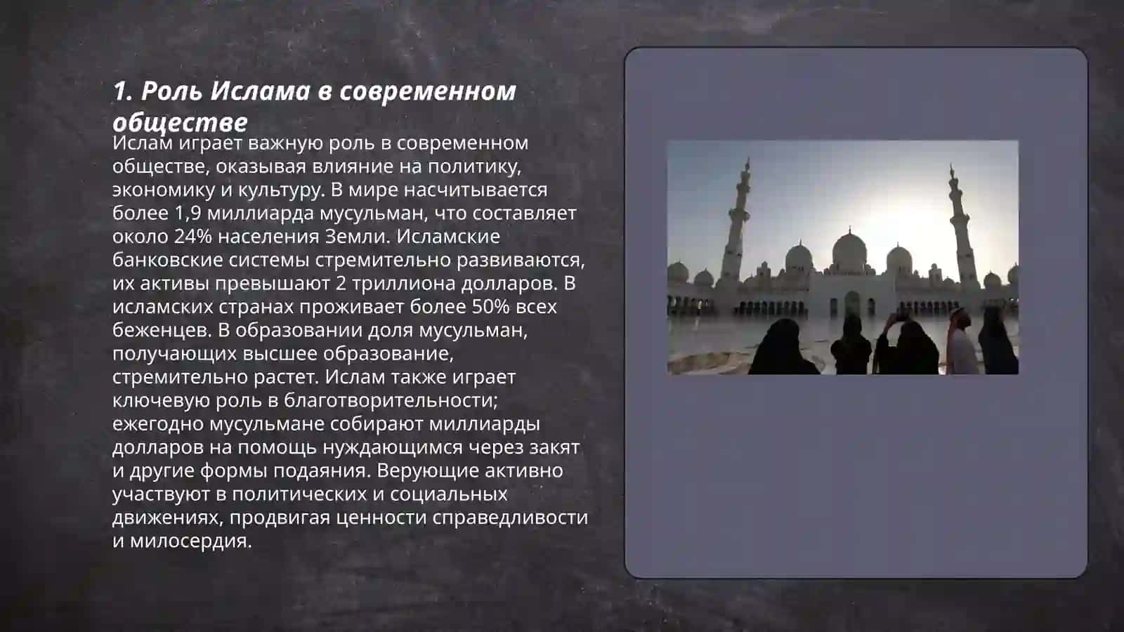 Ислам в современным мире 3