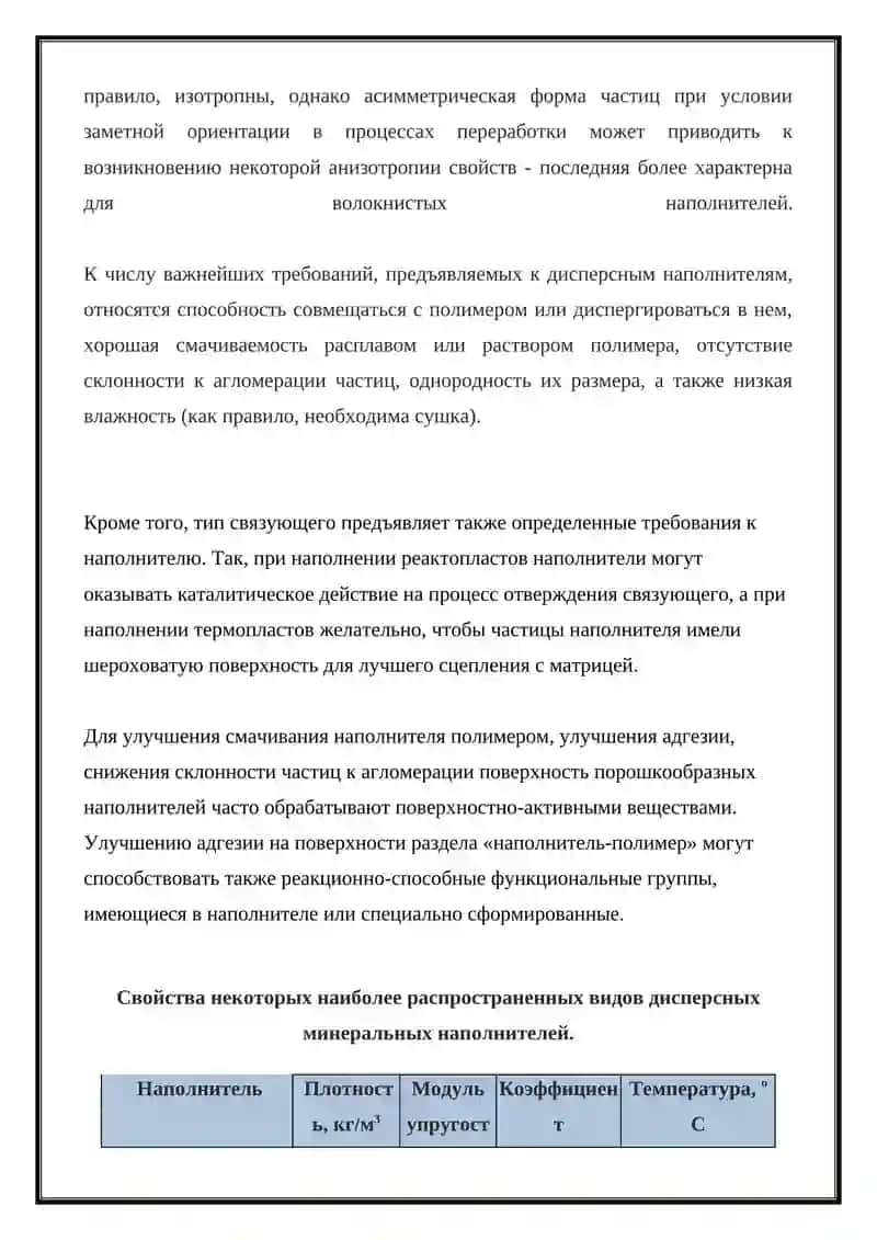 Первичные Твердые Наполнители 3