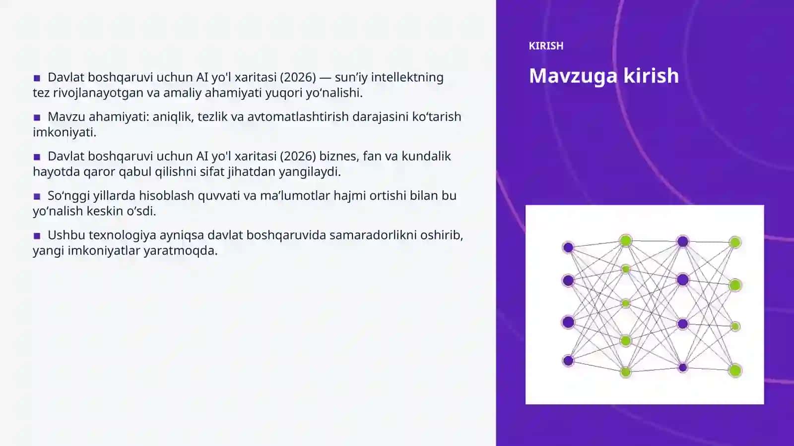 SUNʼIY INTELLEKT • PROFESSIONAL TAQDIMOT 3