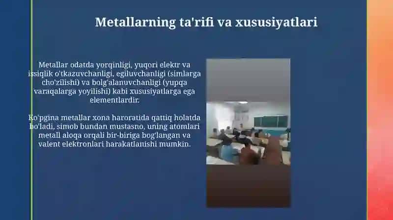 Metallar va metallmaslar 3