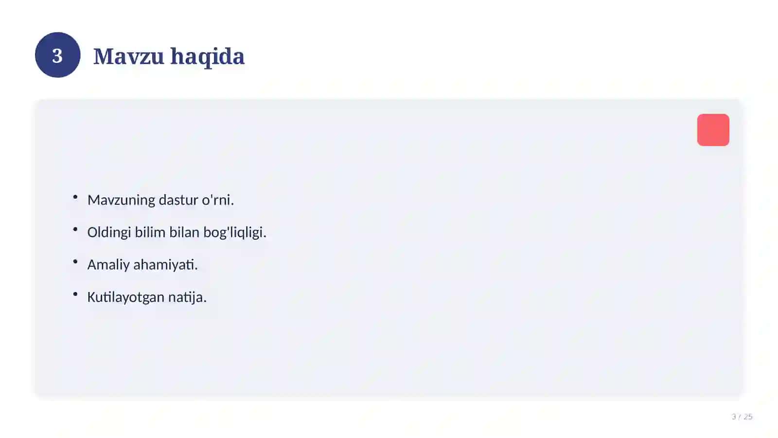 Informatika fanidan 3-sinf: didaktik tarqatma materiallar 3
