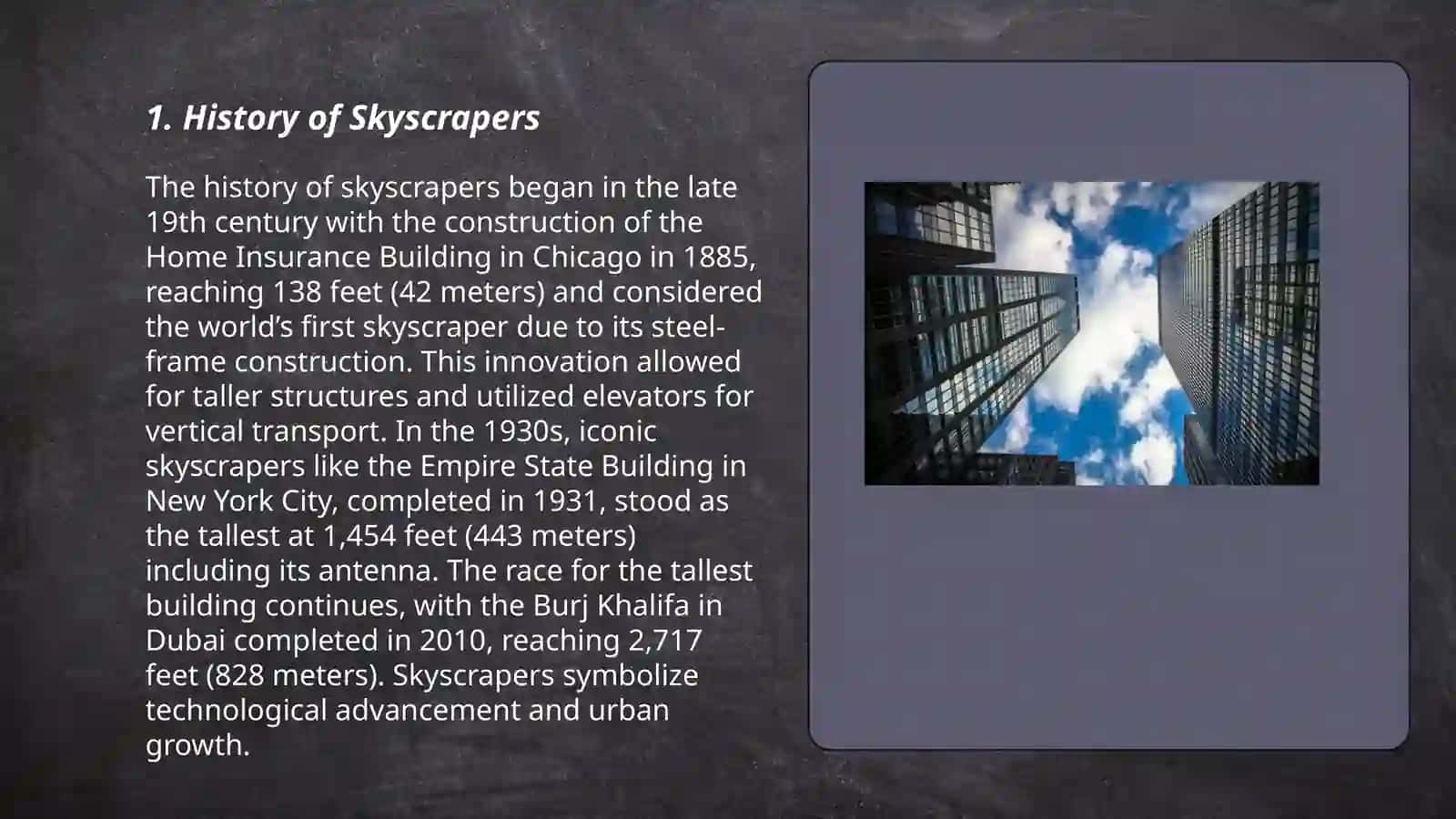 Skyscrapers 3