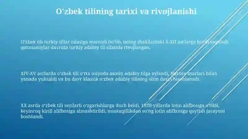O'zbek tilining lug'at tarkibi 3