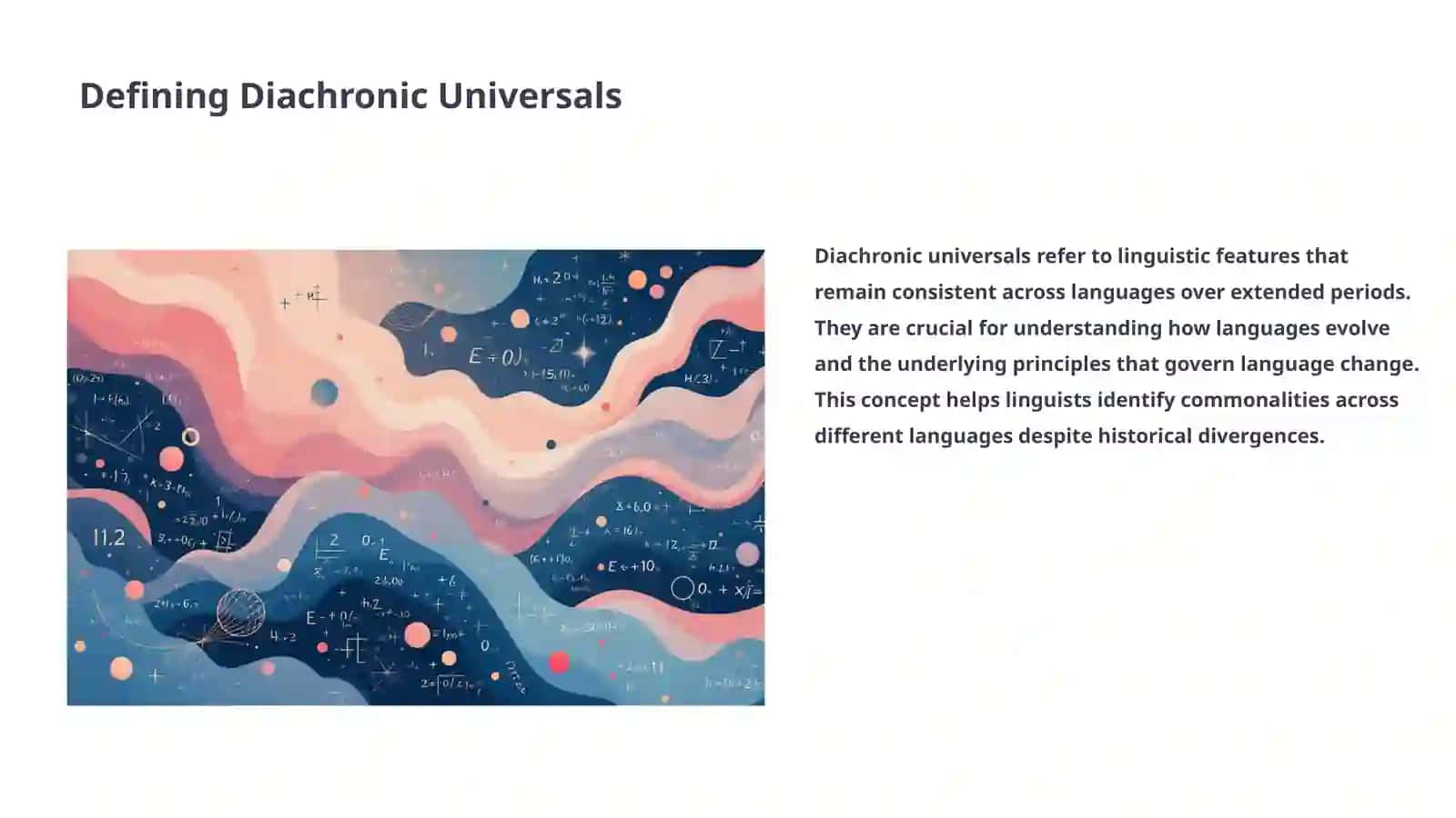 Diachronic Universals 3