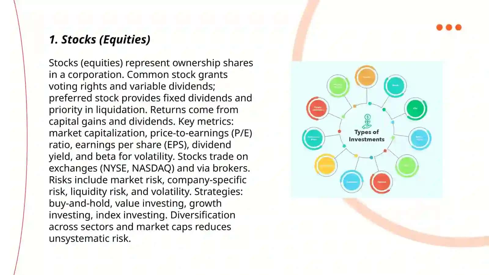 Stocks (Equities) 3