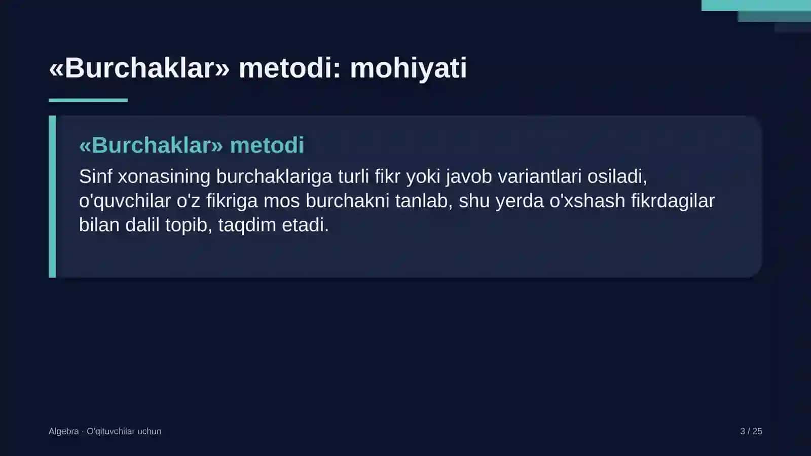 algebra darslarida burchaklar metodidan foydalanish 7560 3