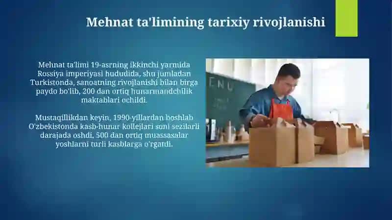 Mehnat Ta'limi 3