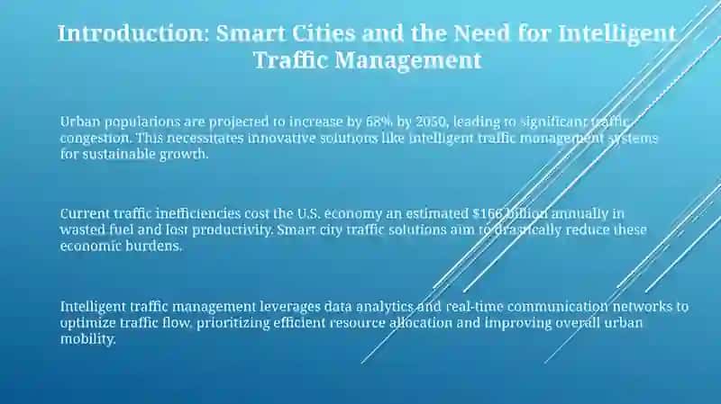 Intelligent Traffic Management in SmartCities 3