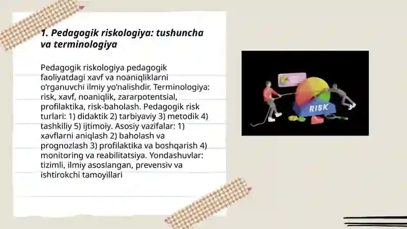 Pedagogik Riskologiya 3