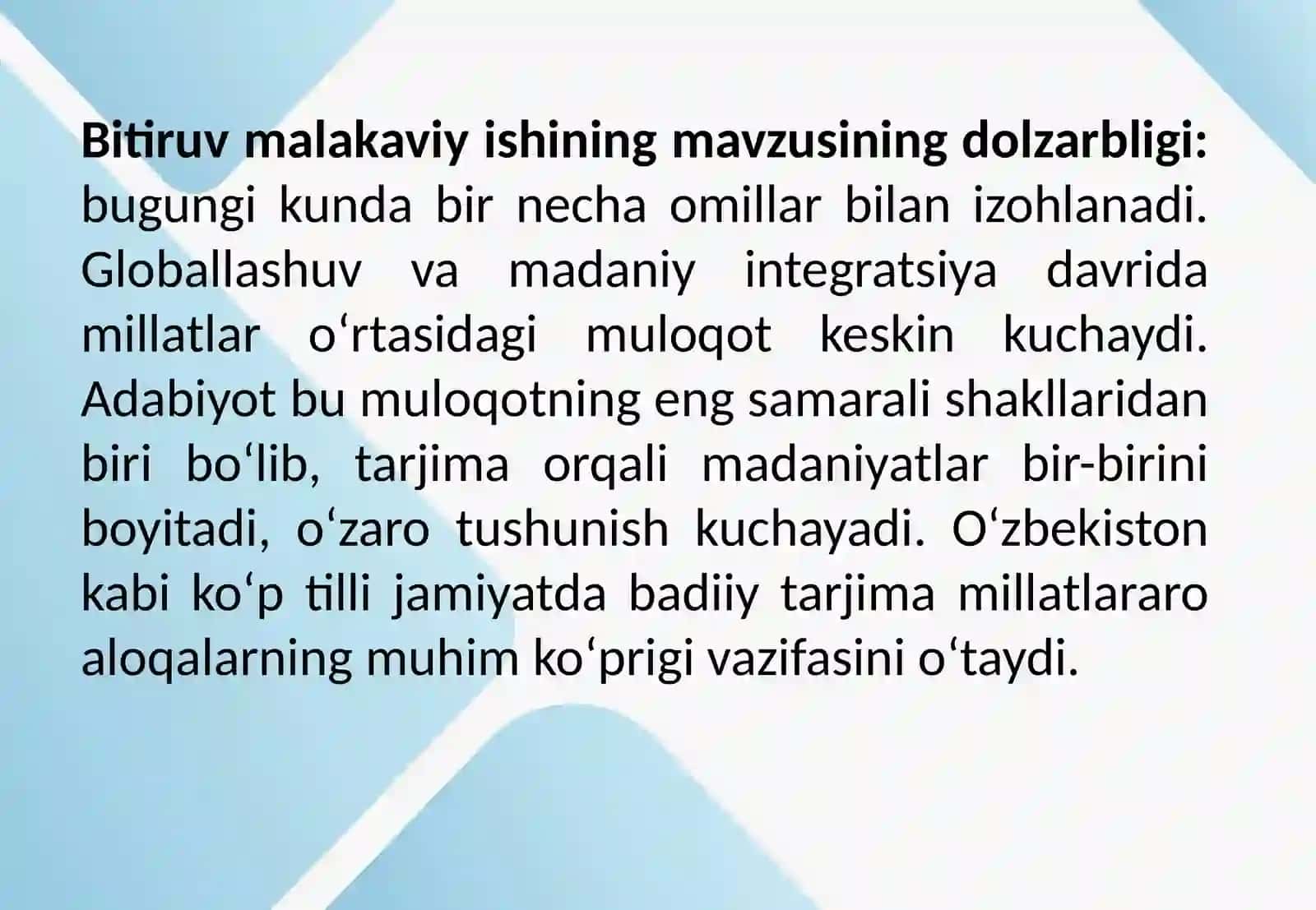 Badiiy tarjimaning umumiy xususiyatlari 3