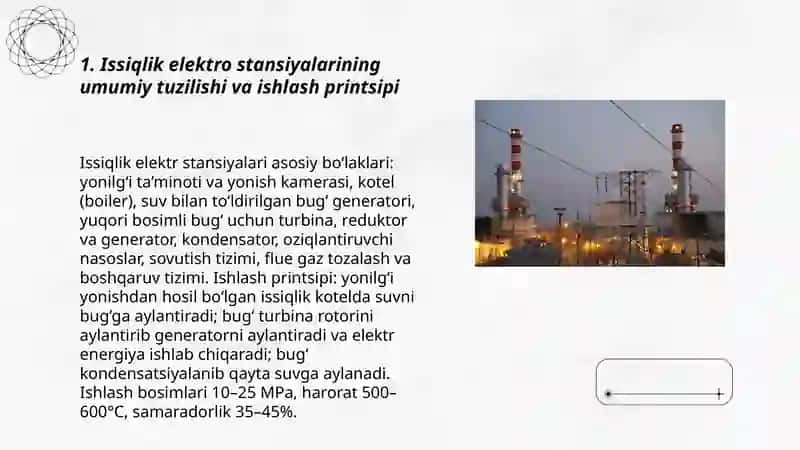 Issiqlik elektro stansiyalari 3