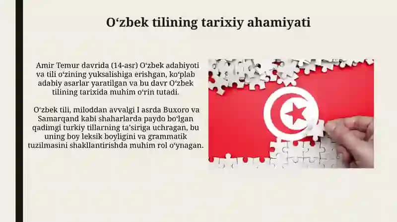 Oʻzbek tilining ahamiyati 3