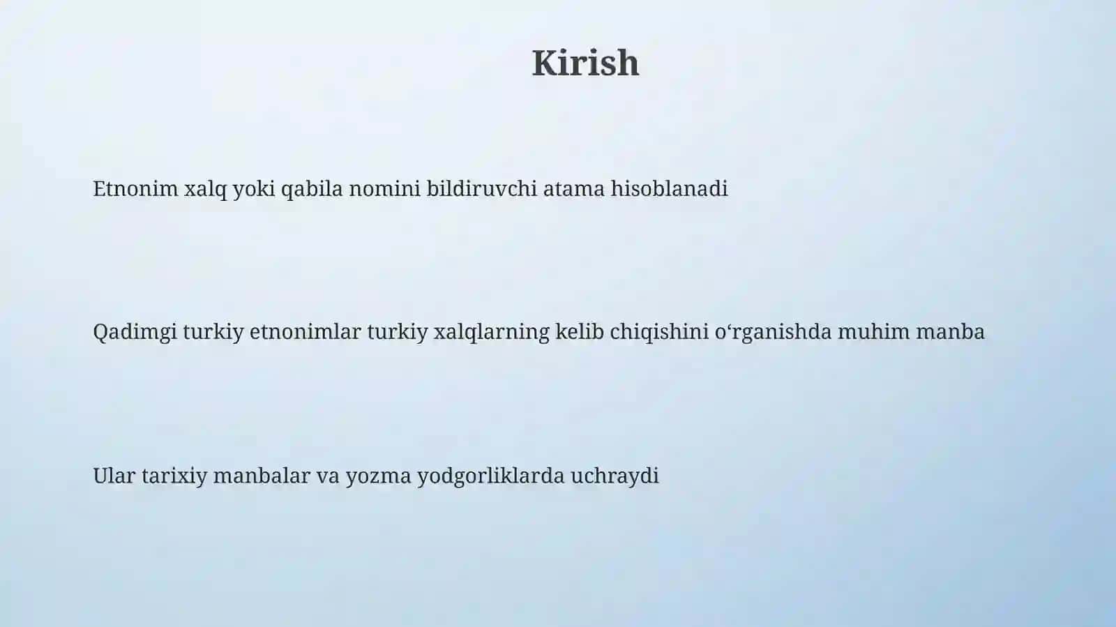 Qadimgi turkiyetnonimlar 3