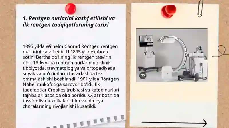 Rentgen nurlari organish tarixi 3