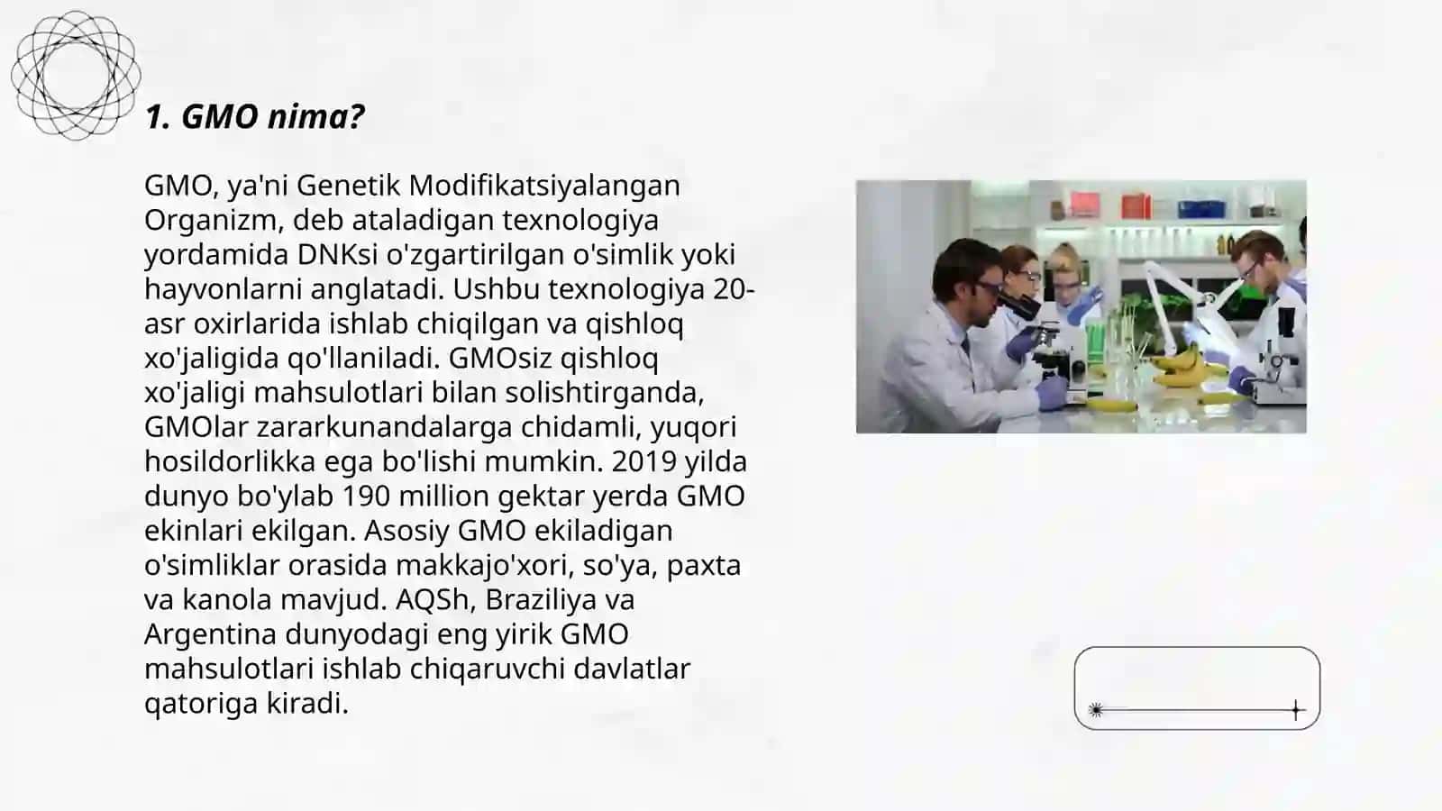 GMO da biotexnologiya 3