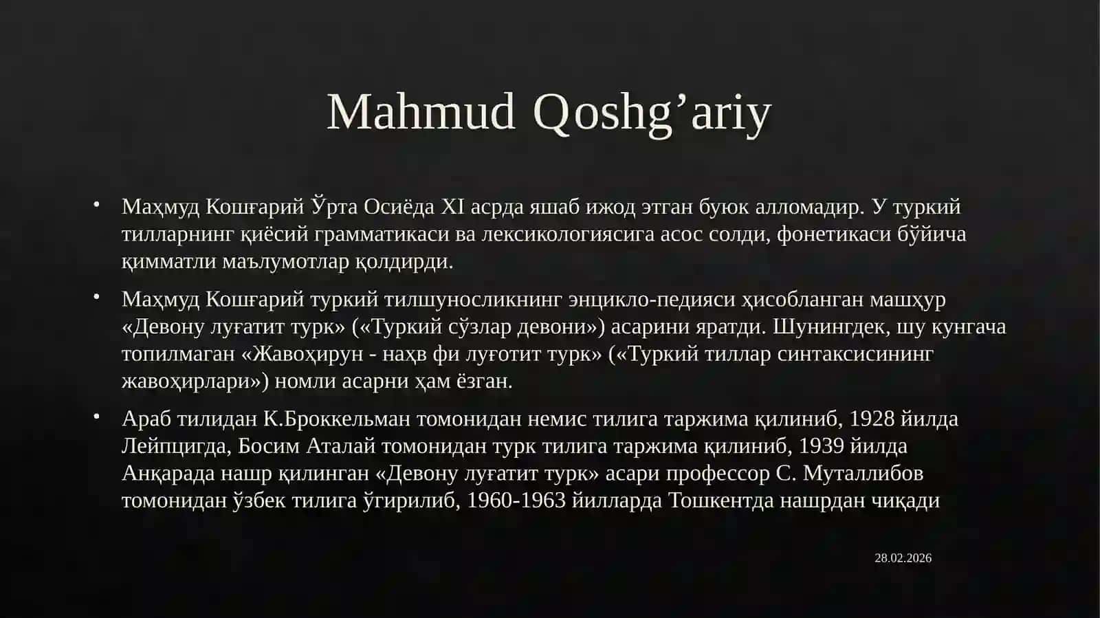 Mahmud Qoshg’ariy 3