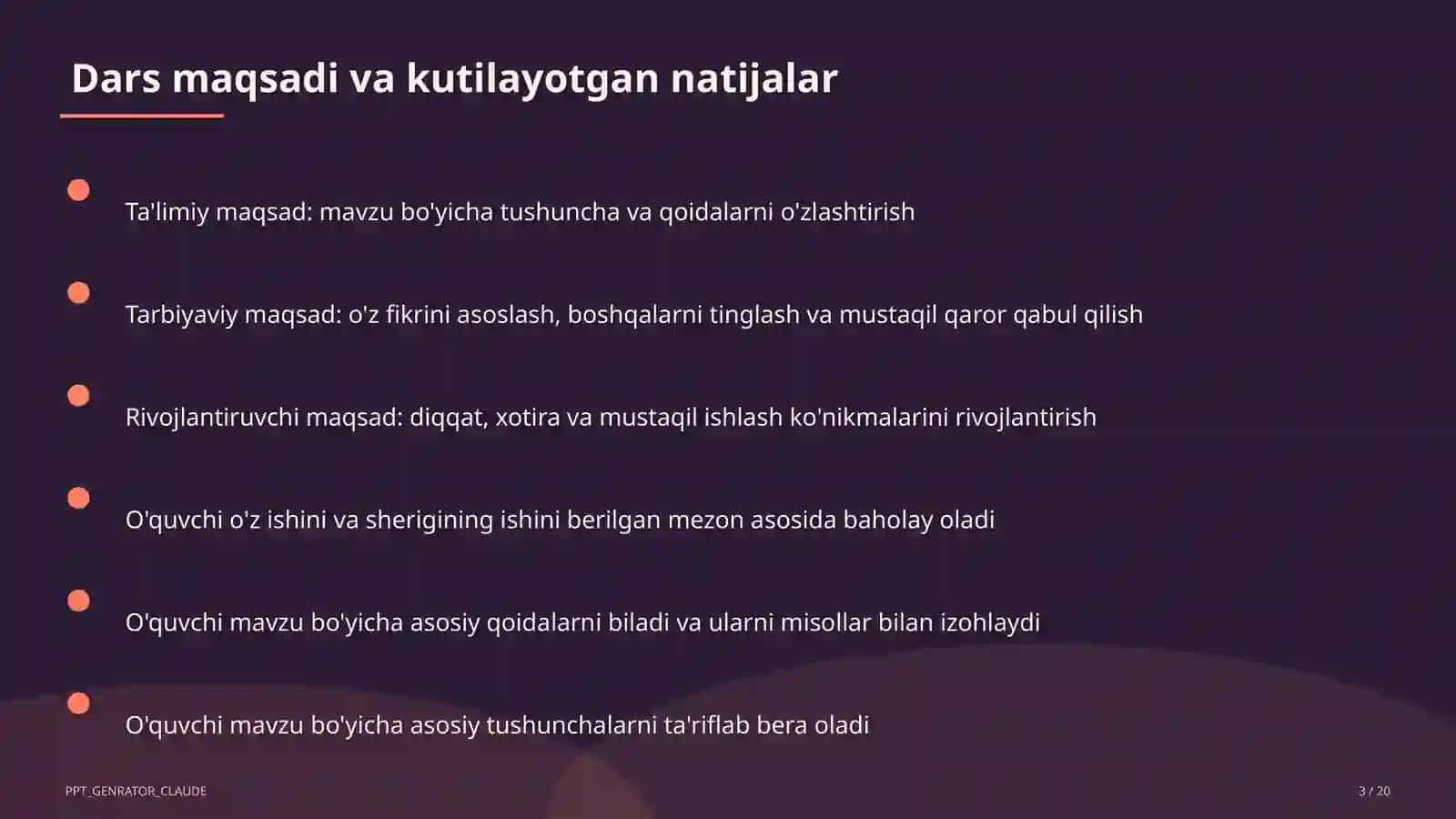 Sog'lom turmush tarzi: mening tanlovim 3