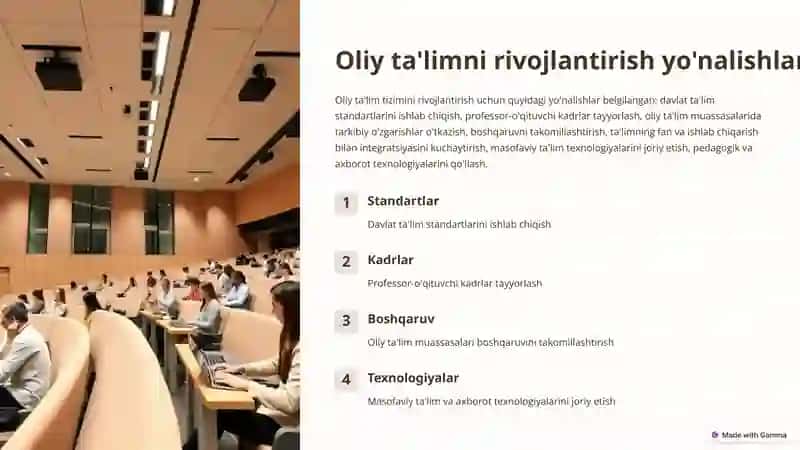 Oliy ta'lim tizimi 3
