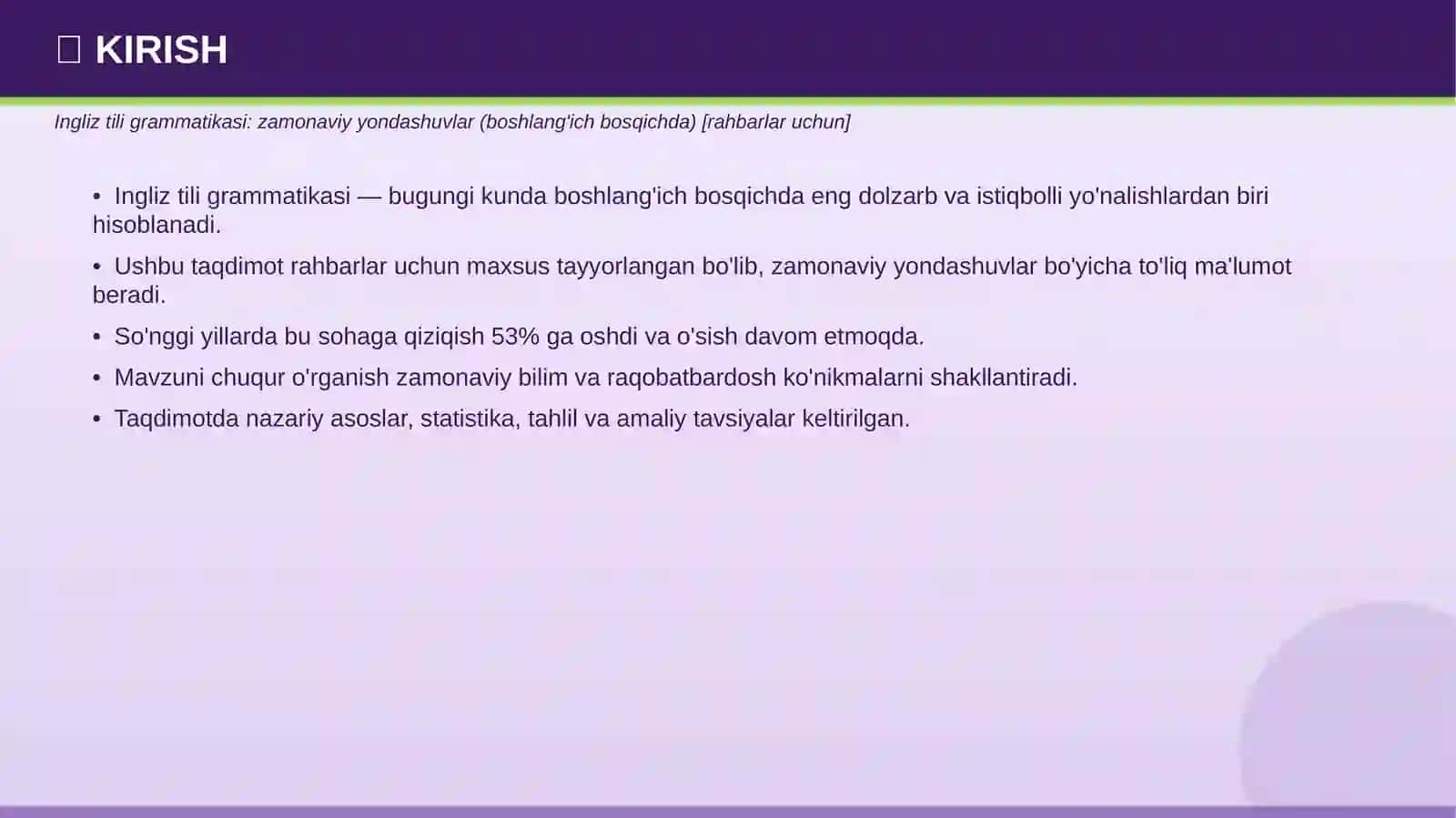 INGLIZ TILI GRAMMATIKASI 3