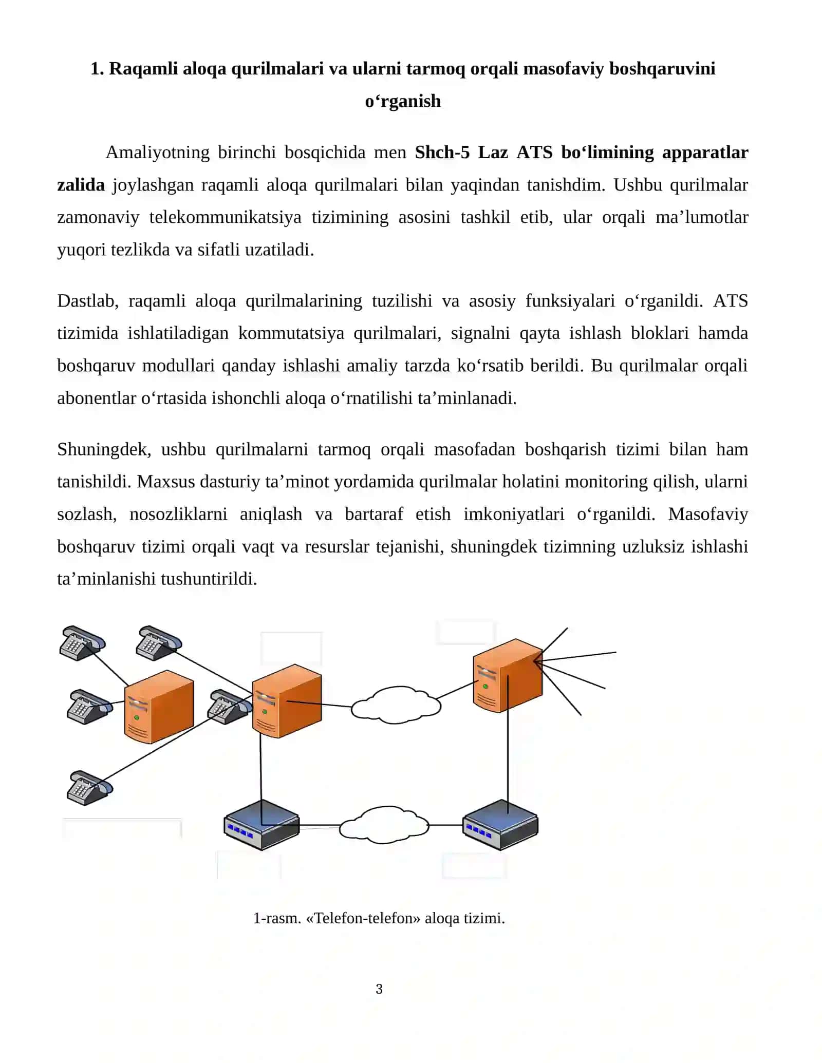 Amaliyot o‘tashning taqvimli rejasi 3
