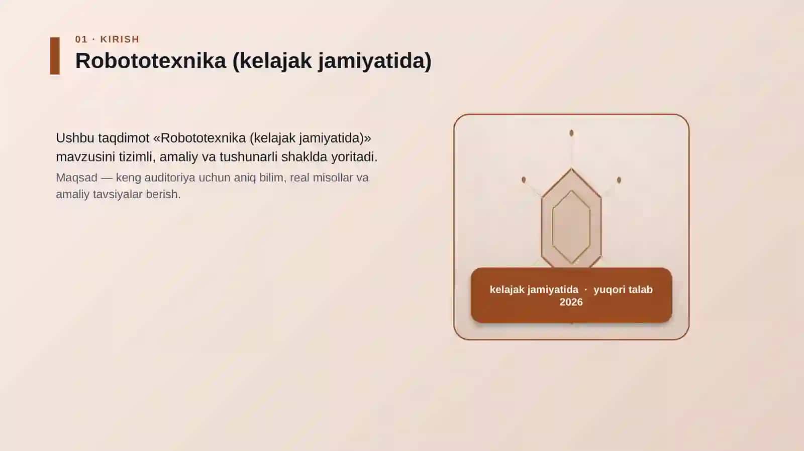 Robototexnika (kelajak jamiyatida) 3