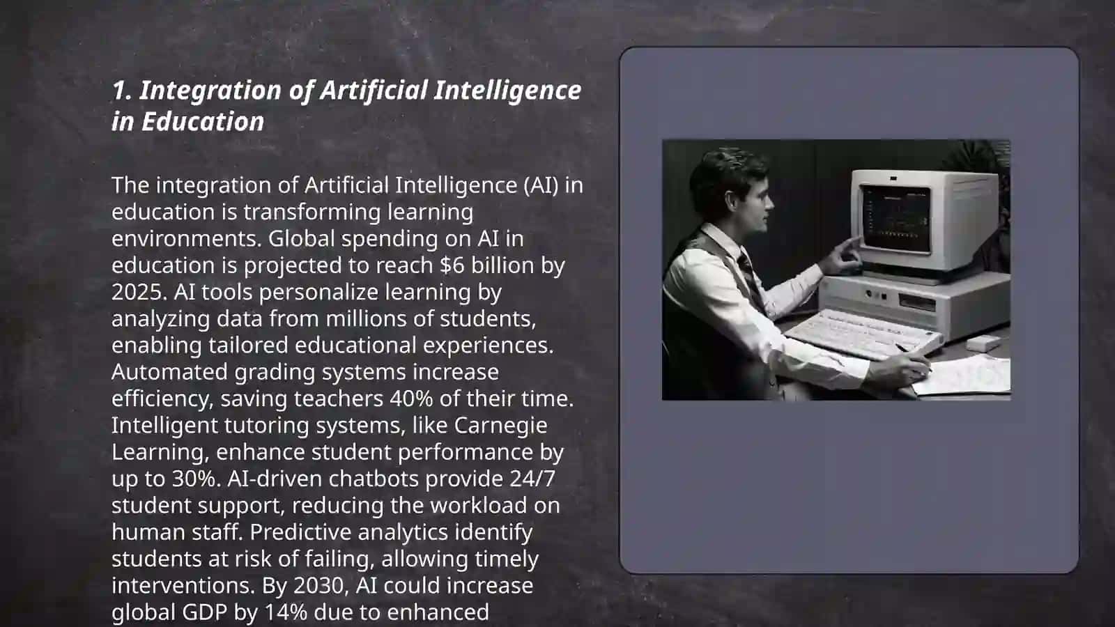 Integration of Artificial Intelligence in Education 3