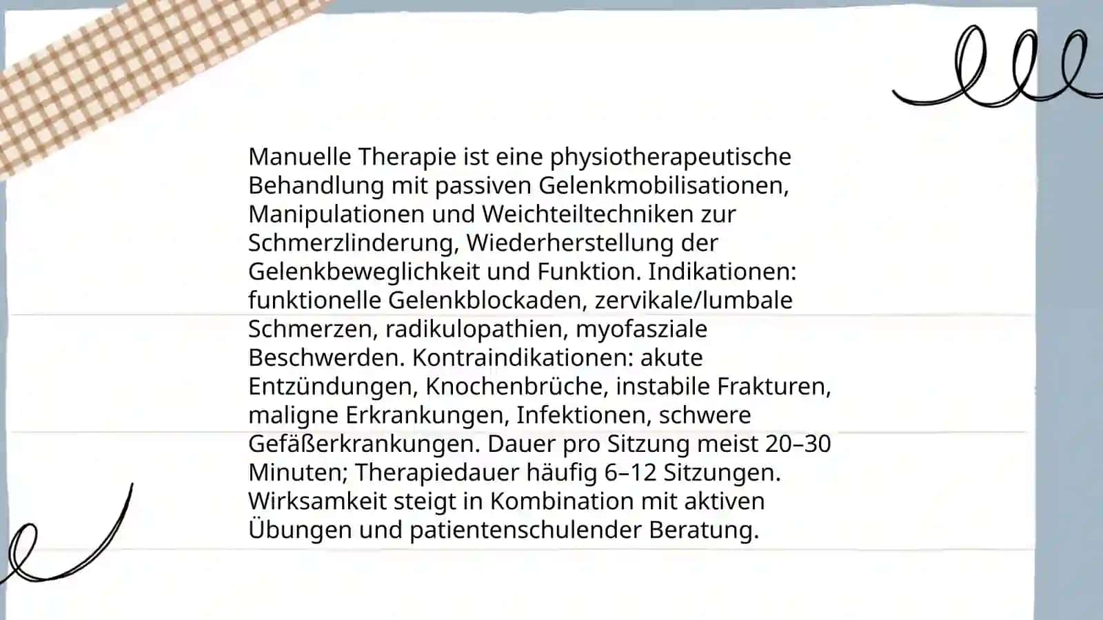Physiotherapie 3